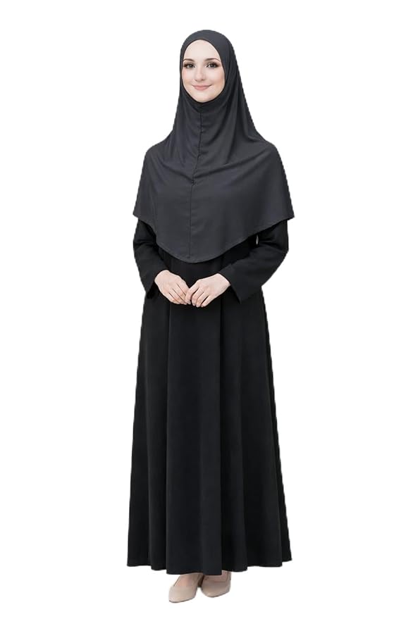 Premium Stitched Jersey One-Piece Instant Hijab for Women | Ready-to-Wear No Pins Needed Hijab | Comfortable Stretchable Modest Wear Scarf