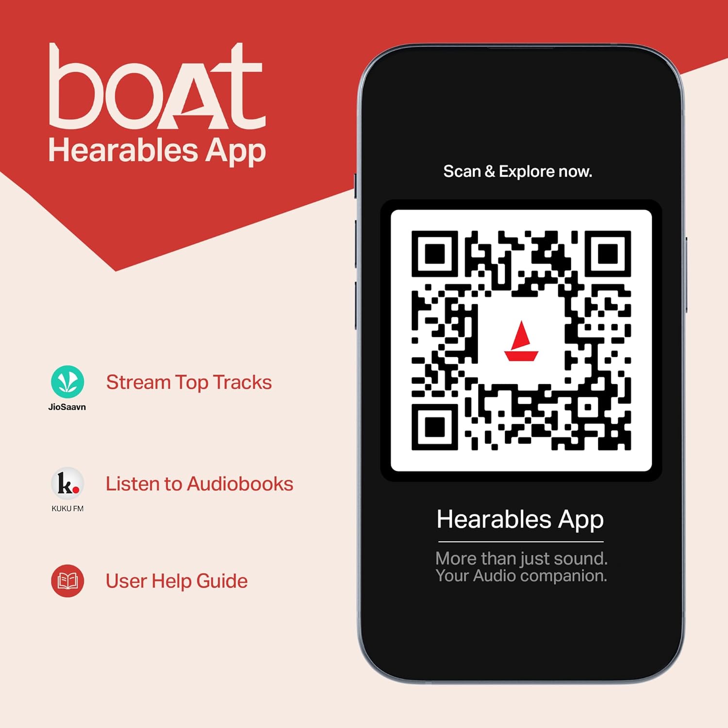 boAt Rockerz 113 Wireless Bluetooth Neckband Earphones with 40H Battery, ENx Tech, Fast Charging, Dual Pairing & Magnetic Earbuds – Active Black